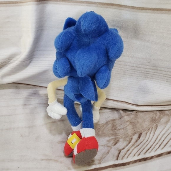 Sonic The Hedgehog Plush Clip Coin Purse Doll 9 Inch 2023 - Picture 7 of 10